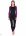 Комплект термобелья женский Guahoo Outdoor черно-лиловый (Размер S)